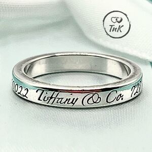 Rare & Retired - Tiffany & Co Notes Fifth Ave Ring - Size 4